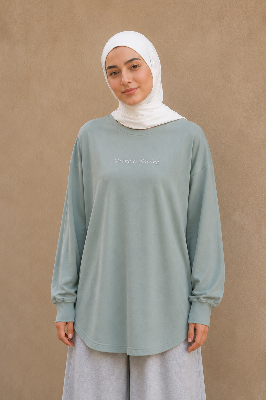 Flow T-shirt - Soft Mint Green